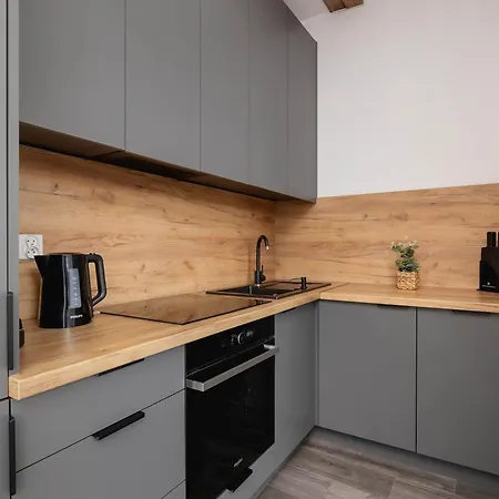 Lägenhet Cozy With Air Conditioning Close To The Center In By Renters *